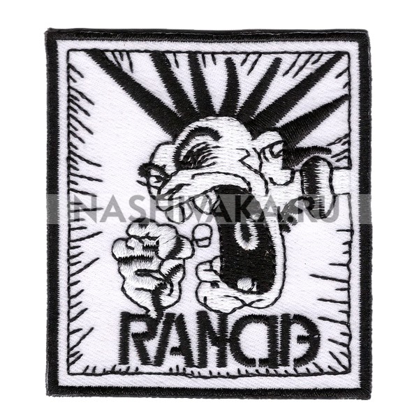 Нашивка Rancid (201390), 75х65мм