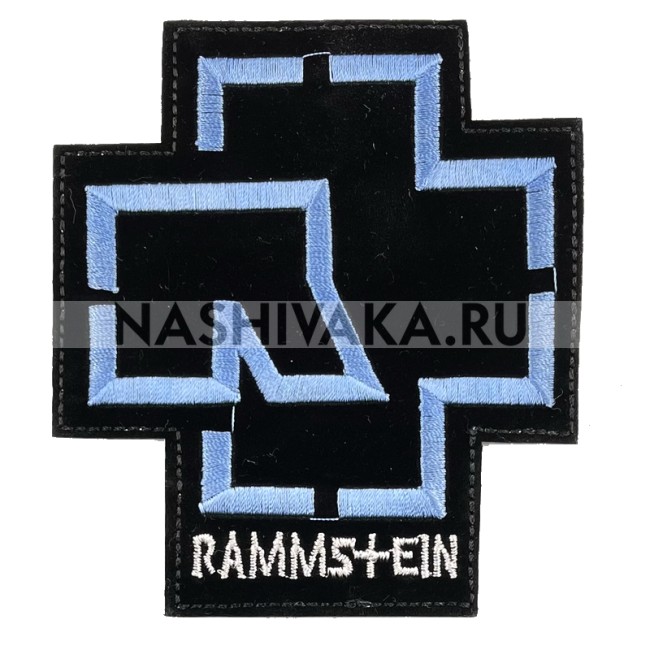 Нашивка Rammstein (215271), 100х90мм