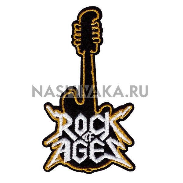 Нашивка Rock Of Ages (201974), 110х60мм