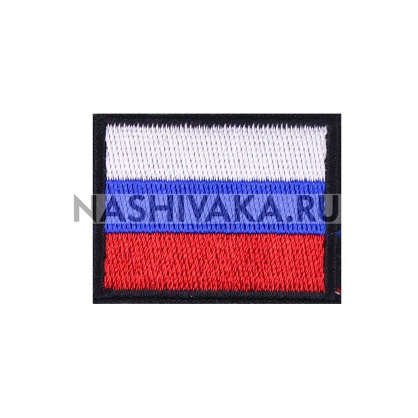 Нашивка Флаг России (201578), 30х40мм