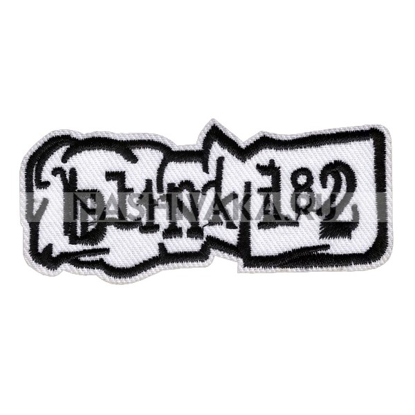 Нашивка Blink-182 (201875), 35х85мм