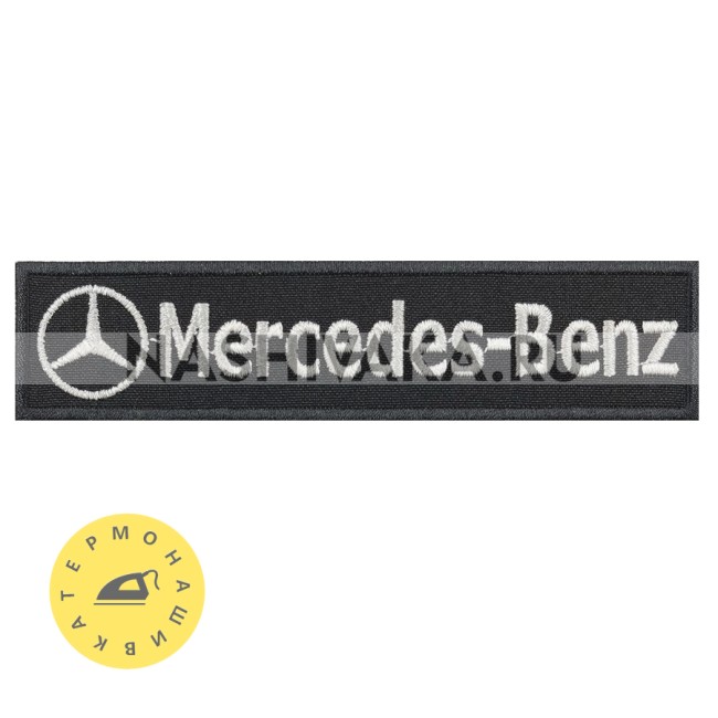 Нашивка Mercedes Benz (215370), 32х130мм