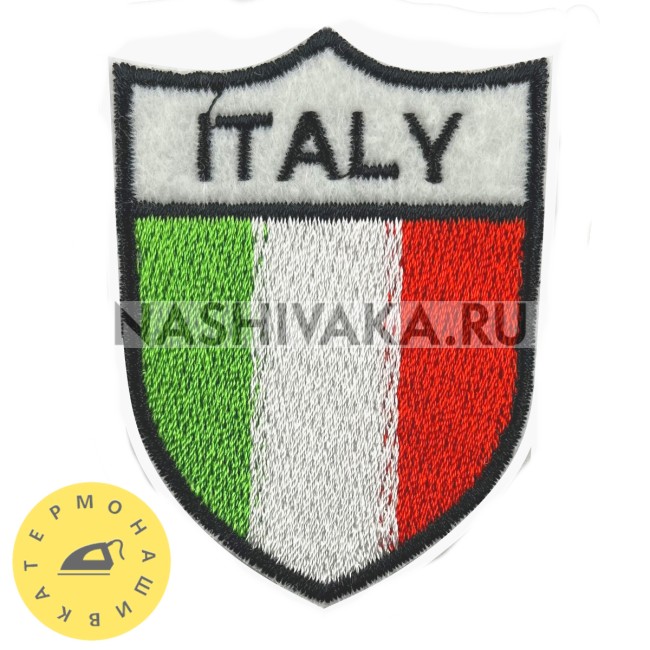 Нашивка Флаг Италии ITALY (201778), 60х45мм