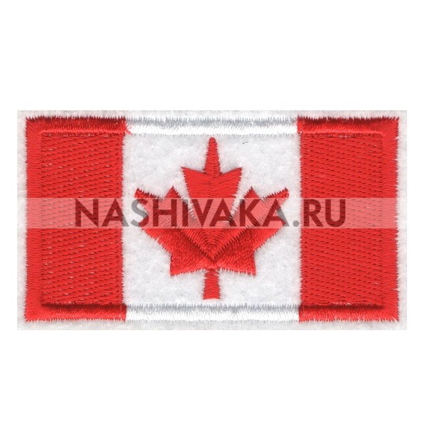 Нашивка Флаг Канады (200261), 40х70мм