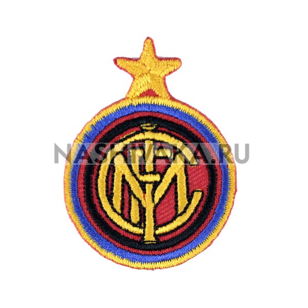 Нашивка FC Internazionale Milano (малая) (200561), 48х35мм
