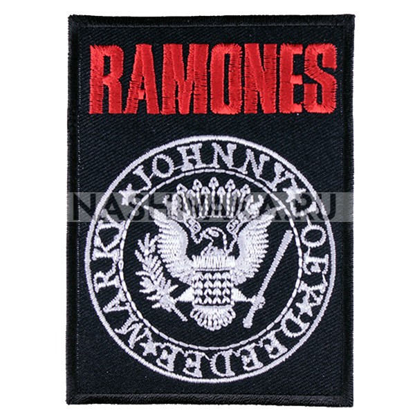 Нашивка Ramones (200663), 95х70мм