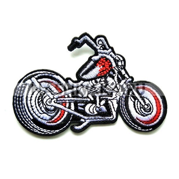 Нашивка Мотоцикл (200464), 70х105мм