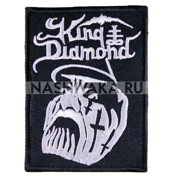 Нашивка King Diamond (200664), 90х65мм