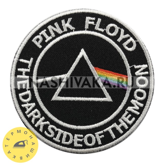 Нашивка Pink Floyd (215408), 77х77мм