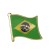 Значок Флаг Бразилии (300005)