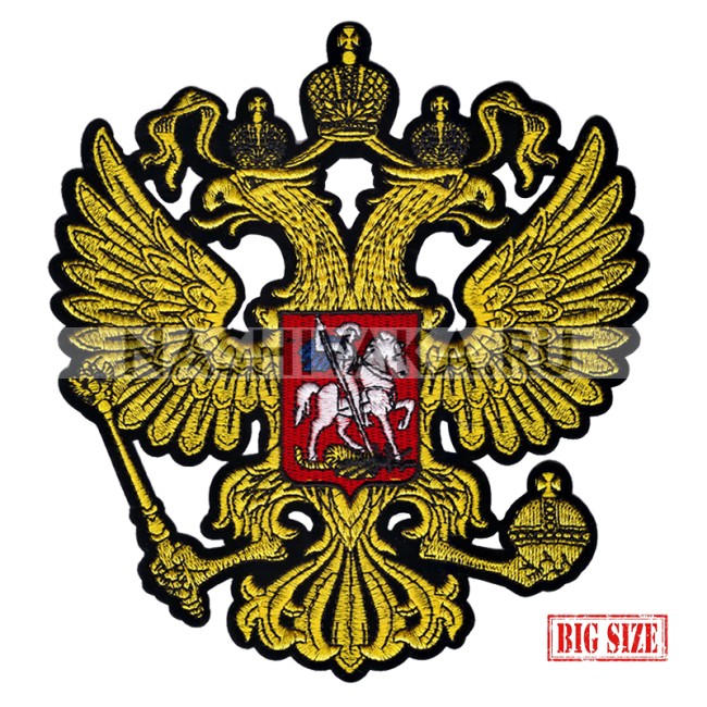Нашивка Герб России (201687), 180х165мм