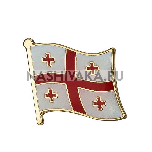 Значок Флаг Грузии (300009)