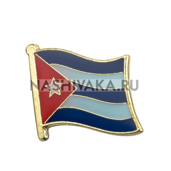 Значок Флаг Кубы (300010)