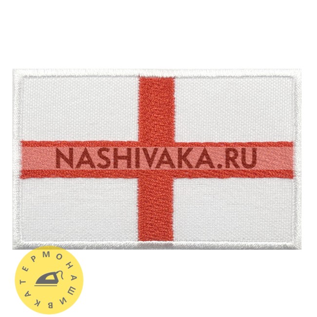 Нашивка Флаг Англии (201591), 50х80мм
