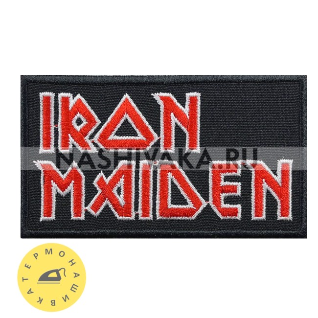 Нашивка Iron Maiden (215414), 50х90мм