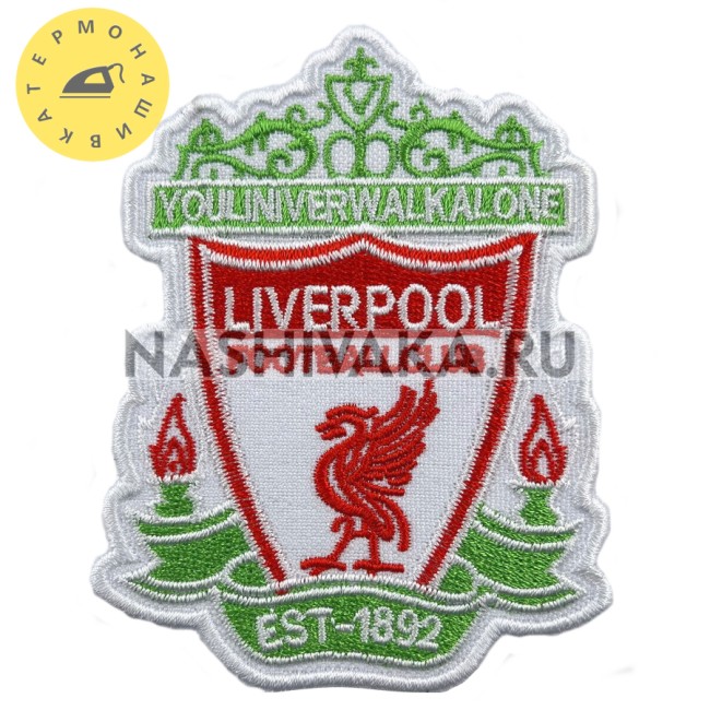 Нашивка FC Liverpool (200372), 90х70мм