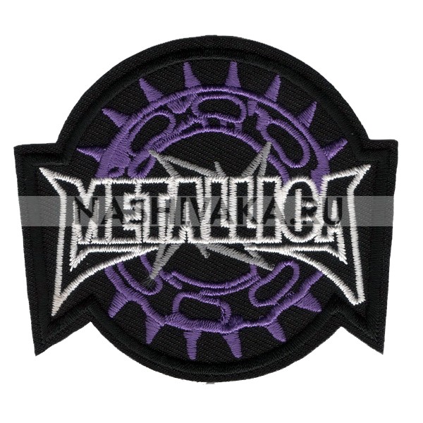 Нашивка Metallica (202359), 70х78мм