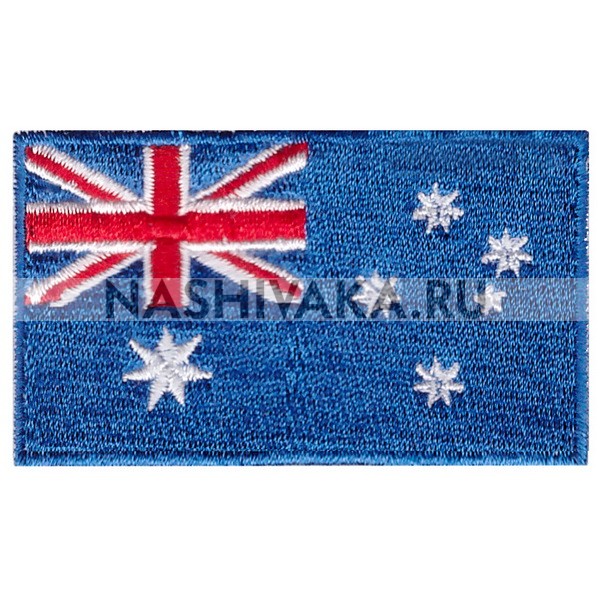 Нашивка Флаг Австралии (201992), 38х64мм