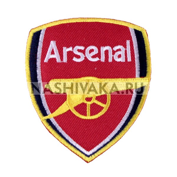 Нашивка FC Arsenal (200375), 80х70мм