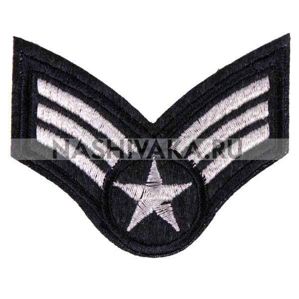 Нашивка Знак отличия ВС (200575), 45х65мм
