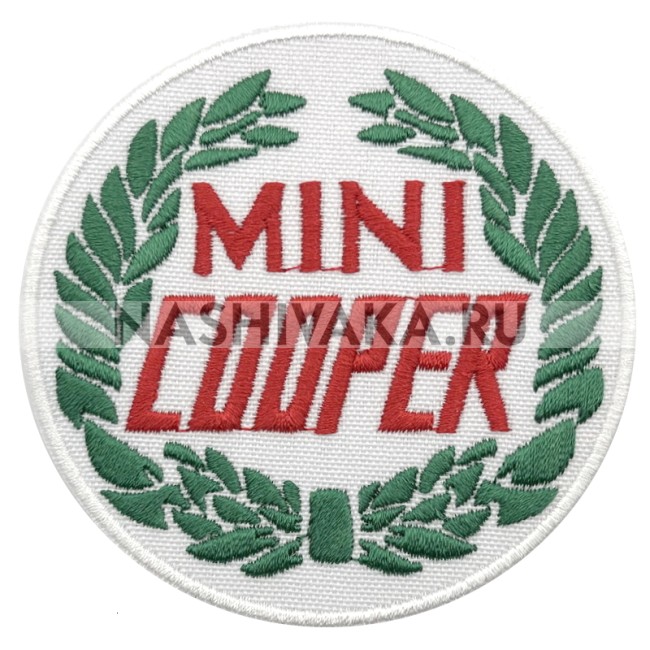 Нашивка MINI Cooper (201314), 78х78мм