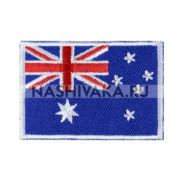Нашивка Флаг Австралии (201598), 35х50мм