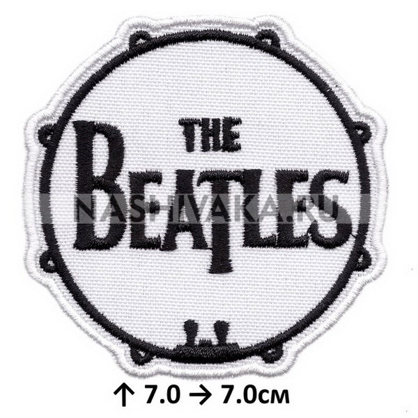Нашивка The Beatles (200778), 70х70мм
