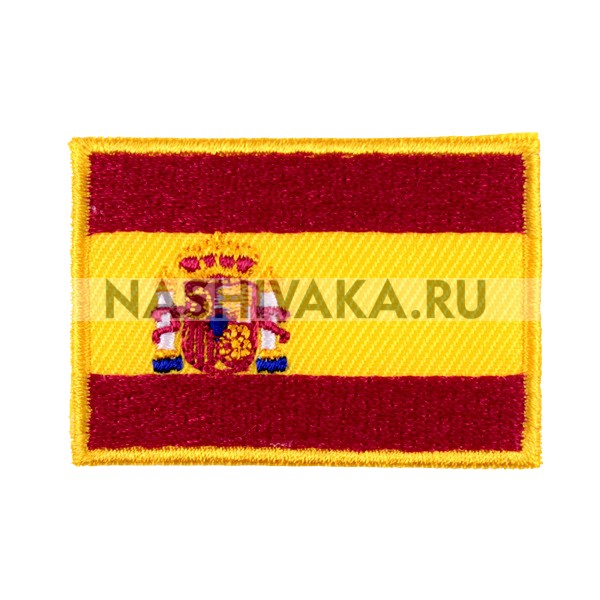 Нашивка Флаг Испании (201600), 35х50мм