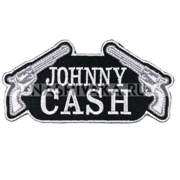 Нашивка Johnny Cash (200083), 60х120мм