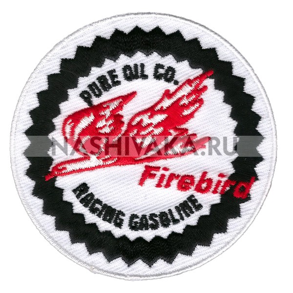 Нашивка Firebird - Racing Gasoline (15341167), 70х70мм