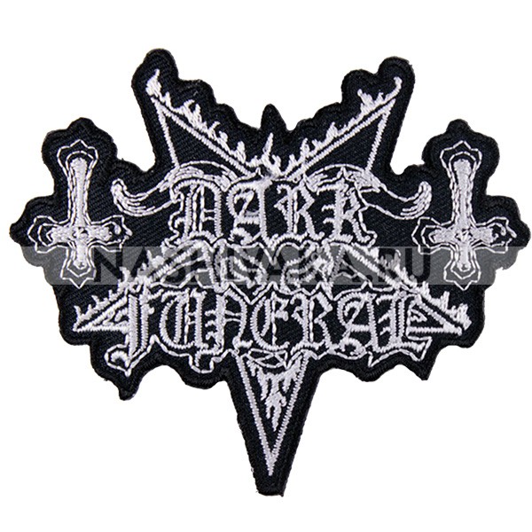 Нашивка Dark Funeral (200685), 80х90мм