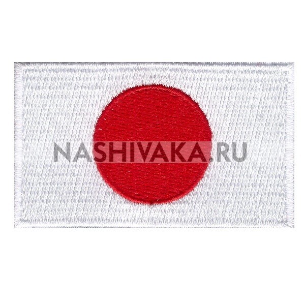 Нашивка Флаг Японии (202096), 37х62мм