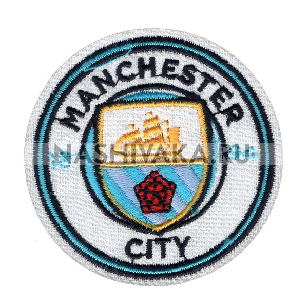 Нашивка Manchester City (200484), 61х61мм