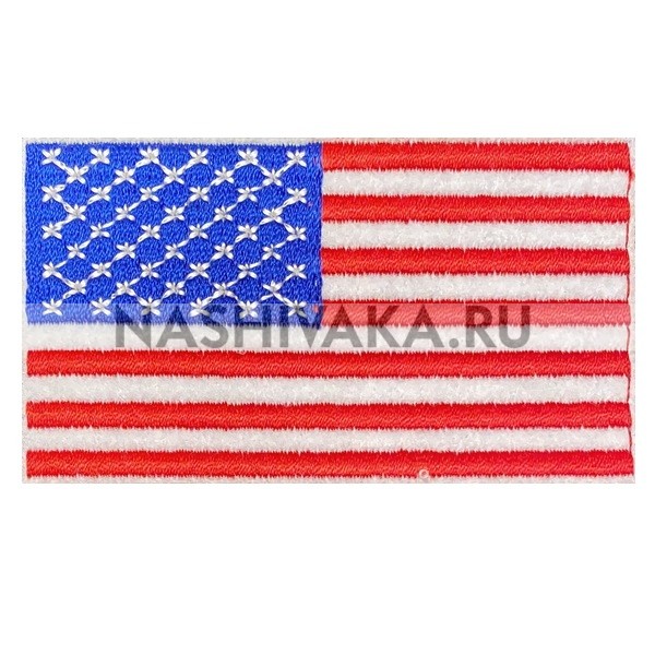 Нашивка Флаг США (200093), 45х80мм