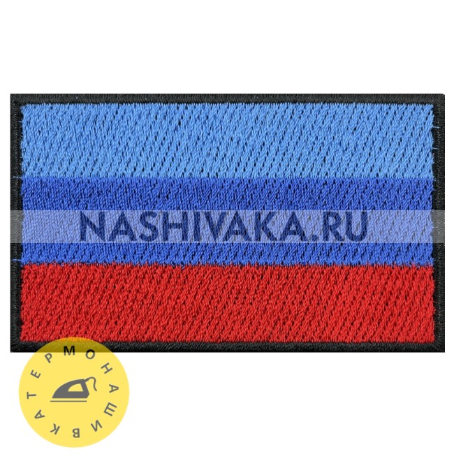 Нашивка Флаг ЛНР (200293), 48х80мм