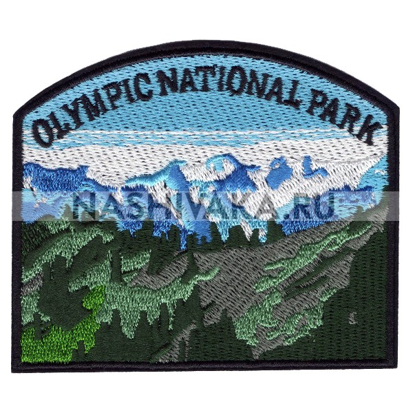 Нашивка Olympic National Park  (202477), 80х90мм