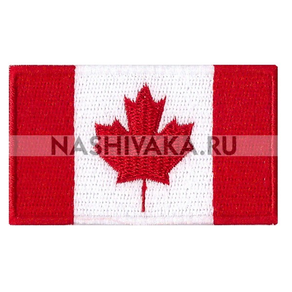 Нашивка Флаг Канады (202012), 38х64мм