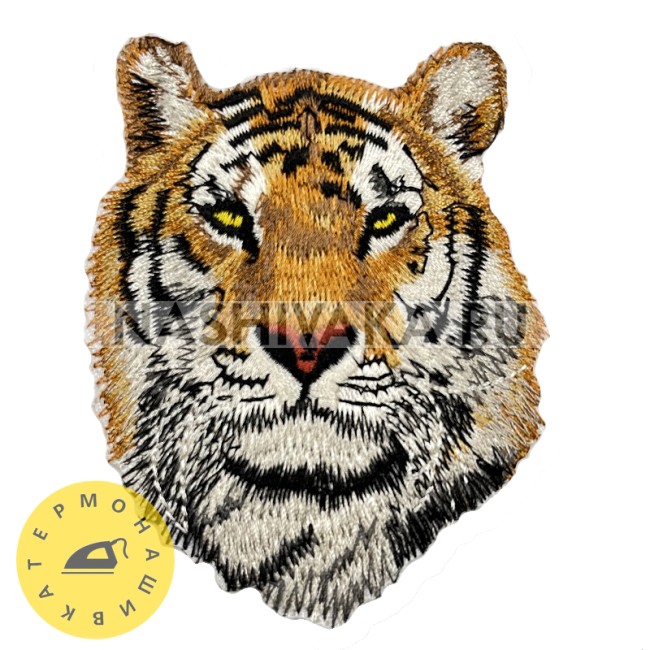 Нашивка Тигр (202102), 100х80мм