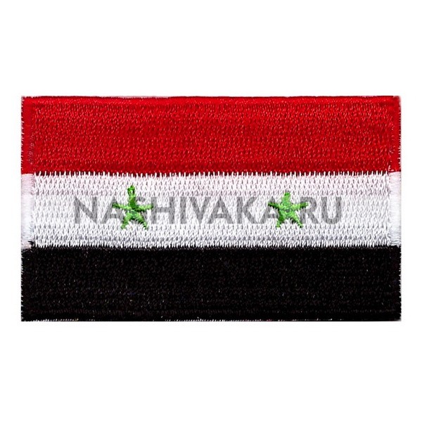 Нашивка Флаг Сирии (201914), 38х62мм