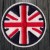 Нашивка Флаг Великобритании круглый (200597), 53х53мм