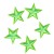 Нашивка Звезда зеленая 35 mm (202774), 35х35мм