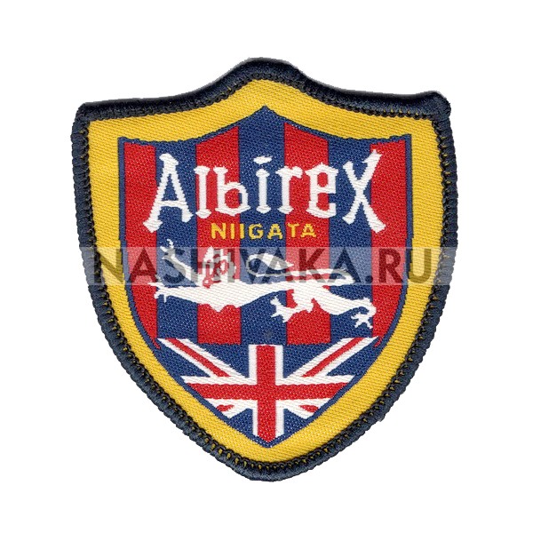 Нашивка FC Albirex Niigata (200906), 60х55мм