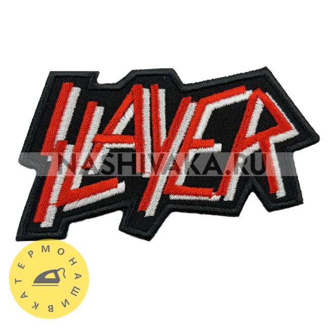 Нашивка Slayer (215378), 50х95мм